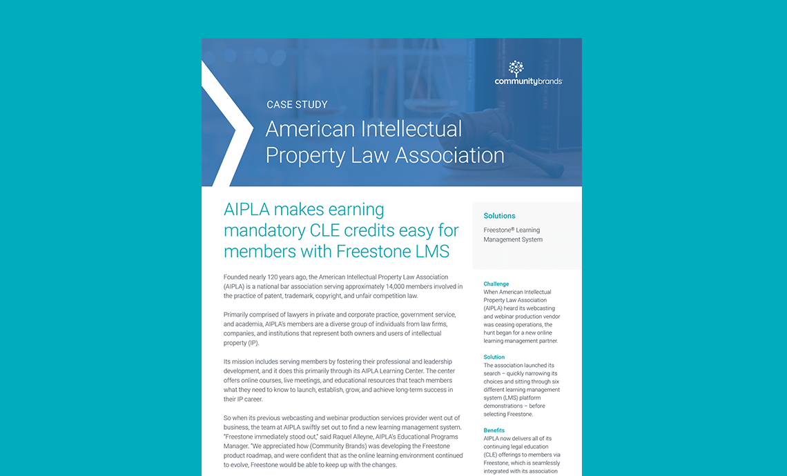 American Intellectual Property Law Association Community Brands