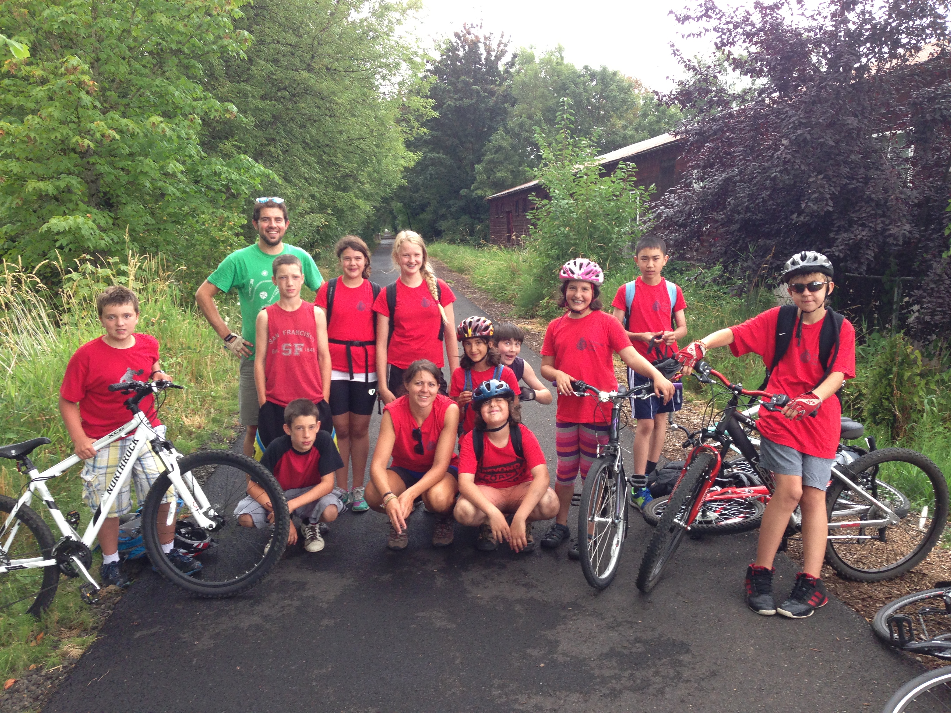 Overnight Bike Camp Adventures at Stub Stewart State Park Community