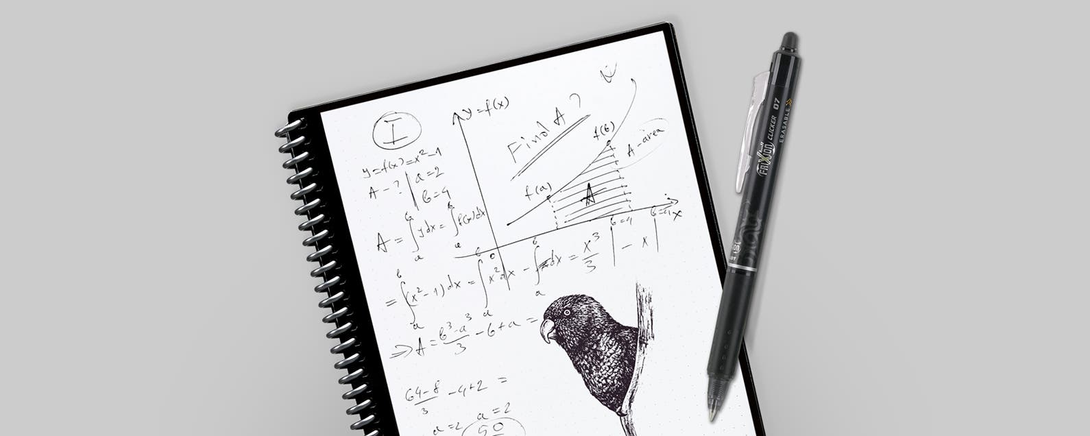 Rocketbook use lápiz y papel, guarde sus notas electrónicamente