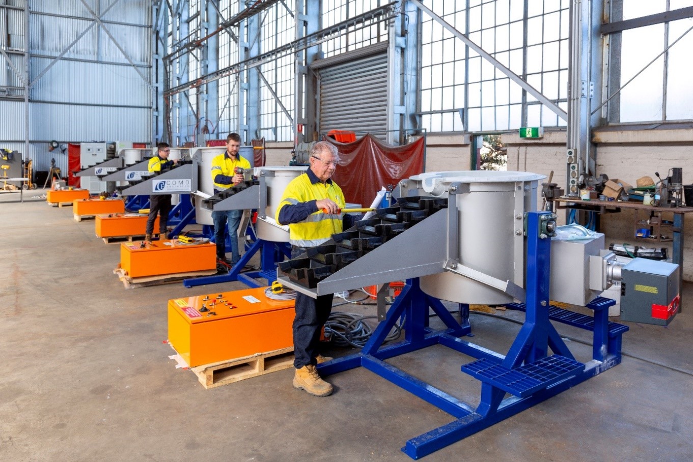 Como Engineers Gold Barring Furnaces Como Engineers