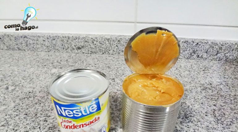Cómo Lo Hago Cómo transformar un tarro de leche condensada en manjar