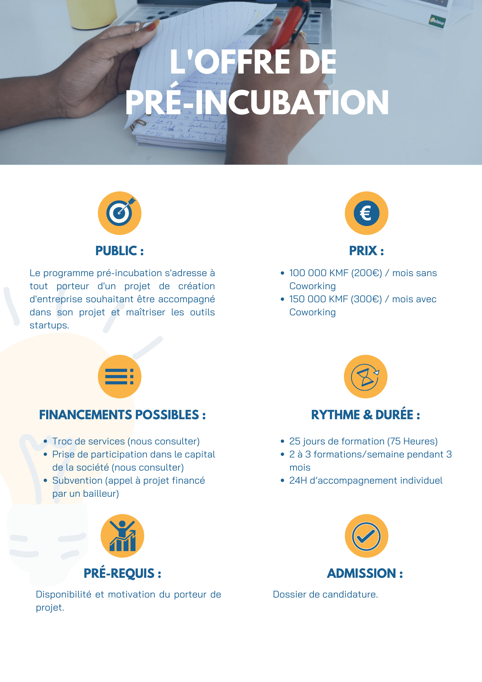 Préincubation COM'WORK