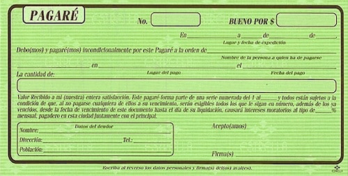 El Pagaré Como Tramitar