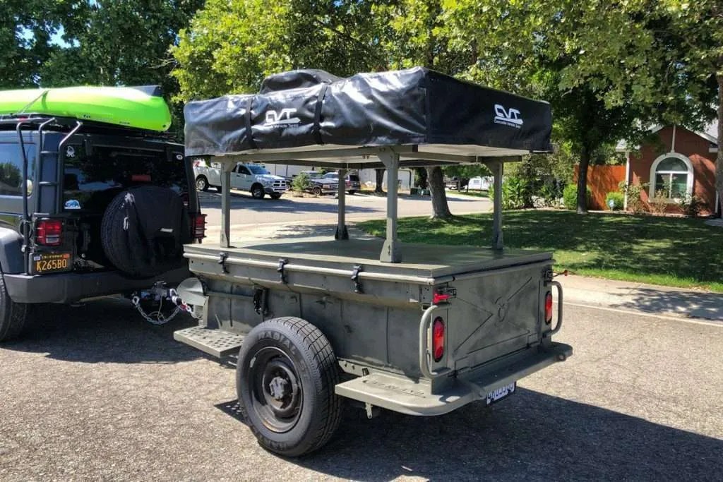 Trailer Racks and Crossbars Sturdy Build on an M416 / M100 Compact
