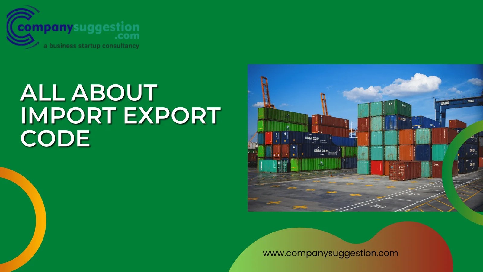 All about Import Export Code (IEC) Company Suggestion