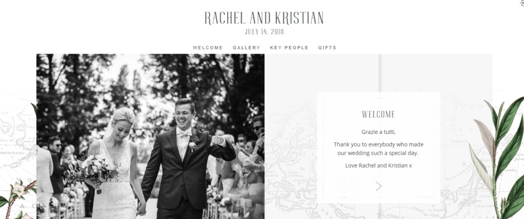Free Wedding Websites with Beautiful Templates