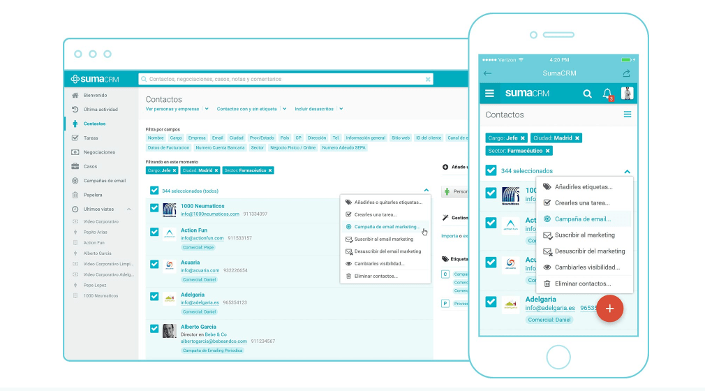 SumaCRM 】Información, Reseñas y Precios 2021 