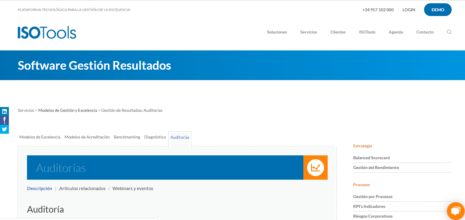ISOTools Software Auditoría 】Información, Reseñas y Precios 2019