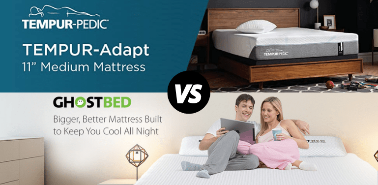 TempurPedic vs GhostBed (2020) Is TempurPedic Worth Its Price Tag