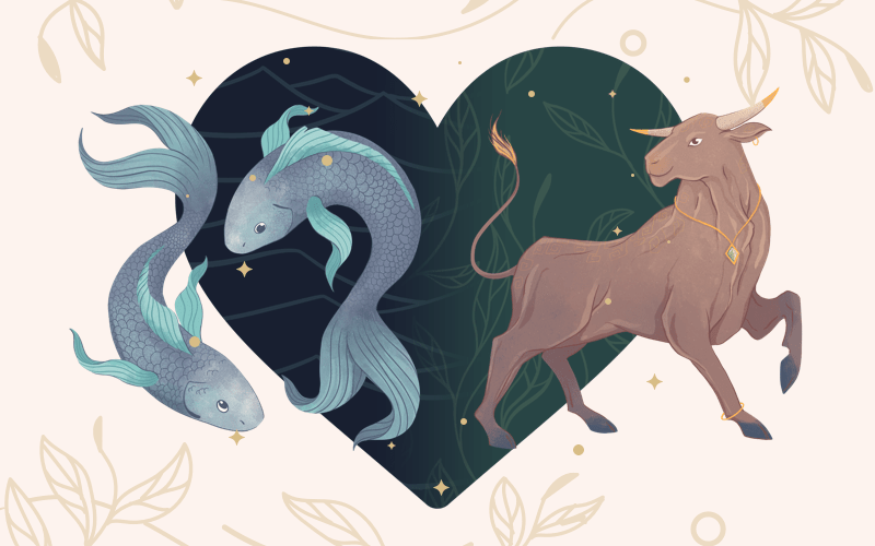 Pisces and Taurus Compatibility in Love, Dating, and Relationships