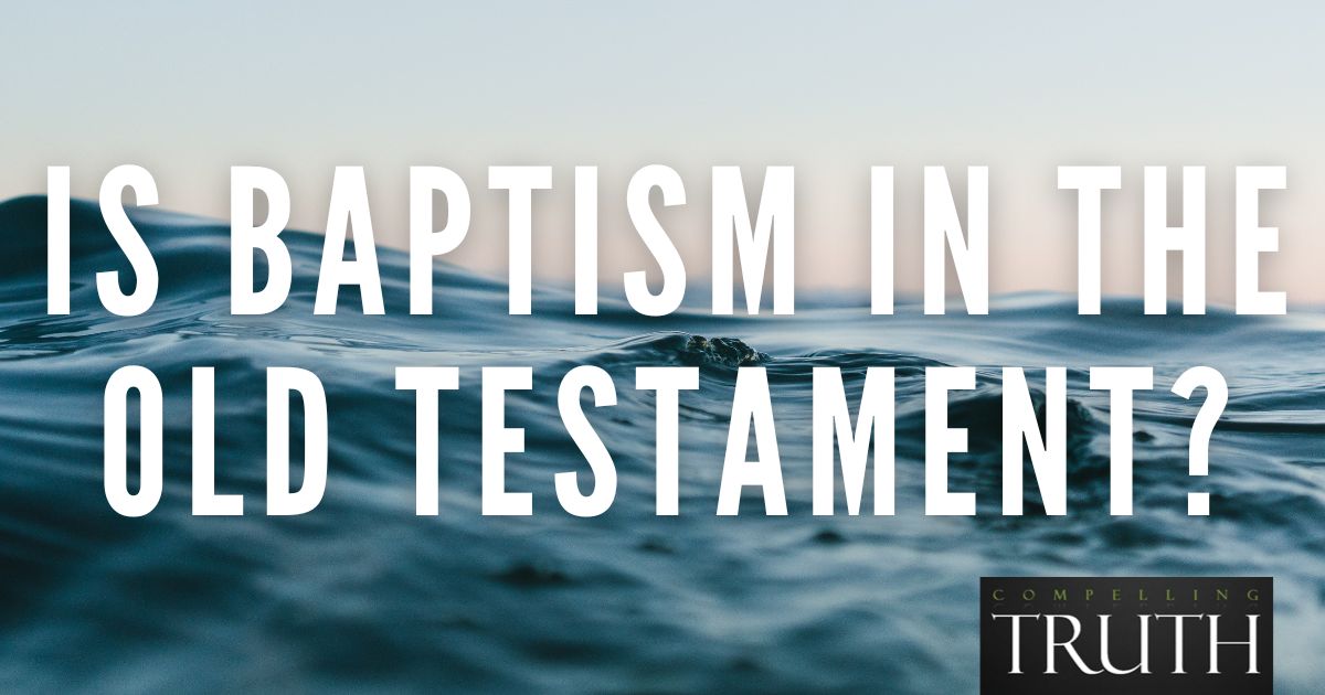 Is baptism in the Old Testament?