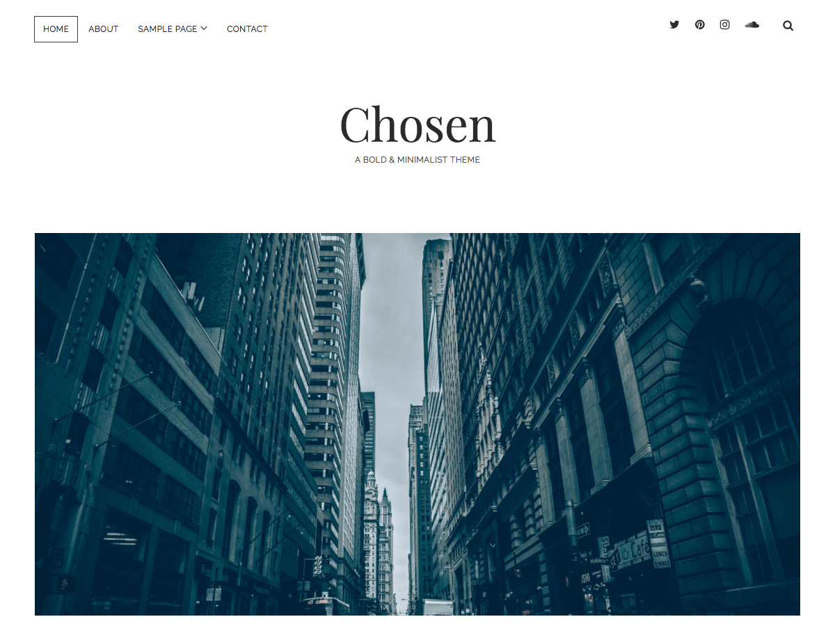 Chosen WordPress Theme by Compete Themes