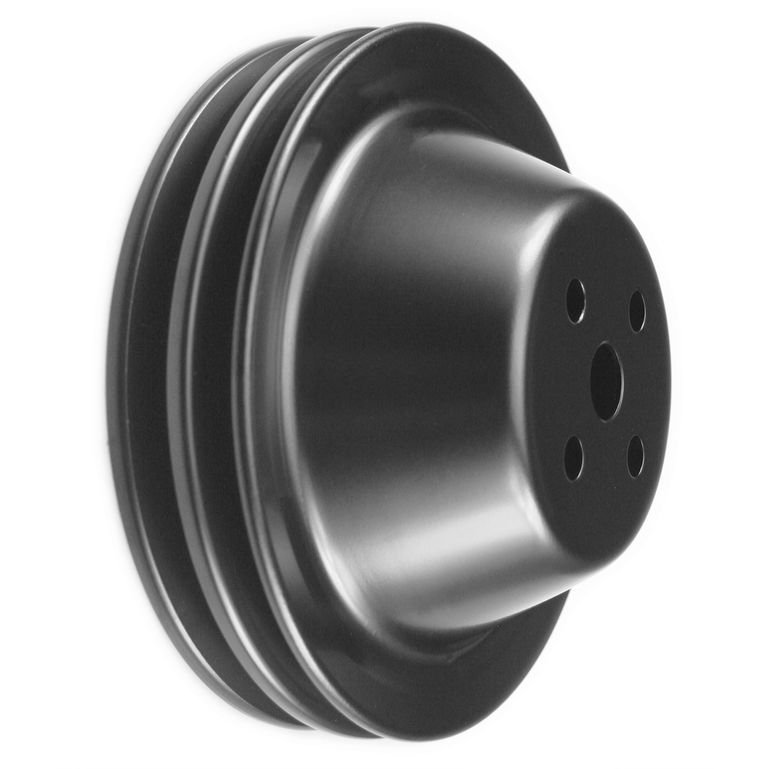 Power Products, Water Pump Steel Pulley, Chevrolet Small Block, Short