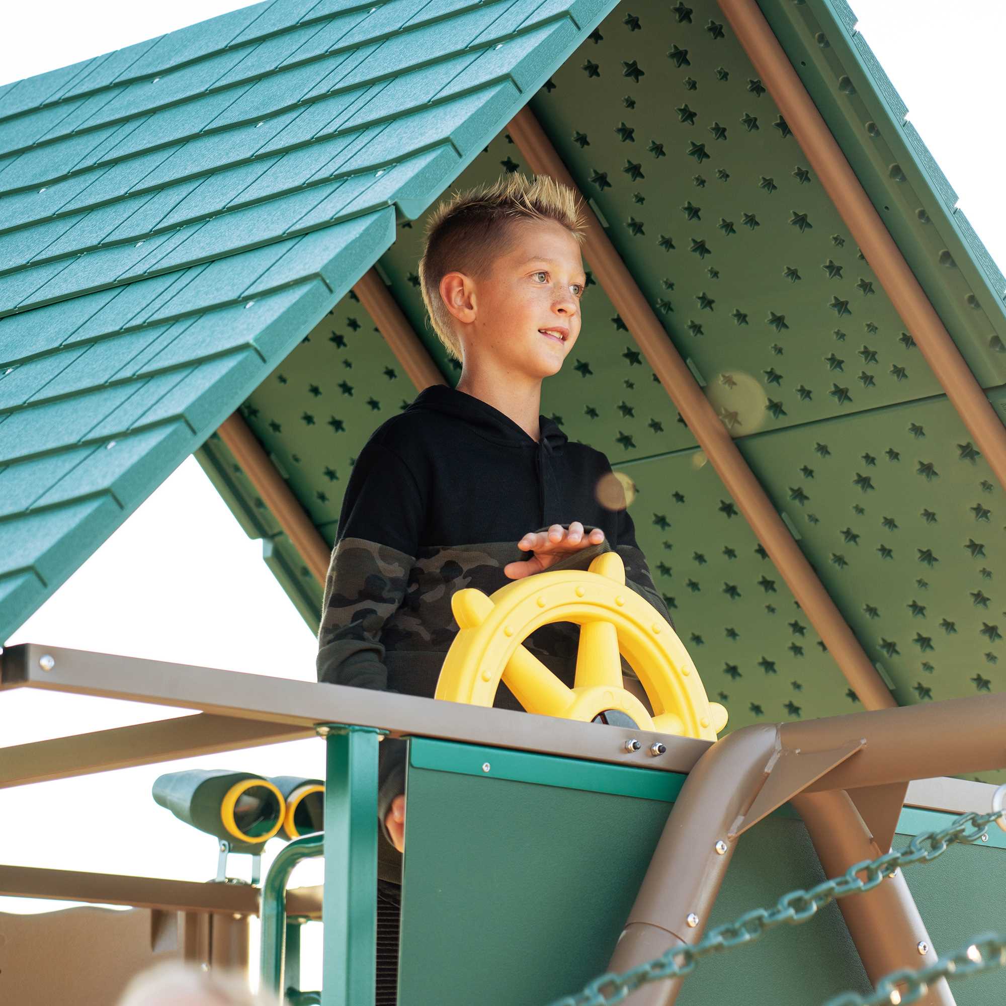 91069 Lifetime Big Stuff Swing Set (Earthtone)91069