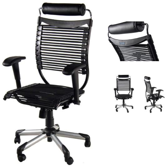 Executive Office Chairs Seatability J802FAS Bungee Band Cord Office Chair