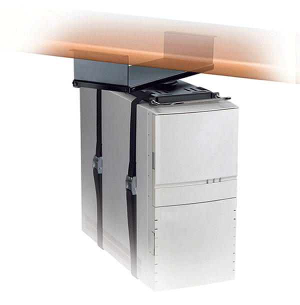 Under Desk CPU Holder UK Adjustable Wall Mount CPU Holder