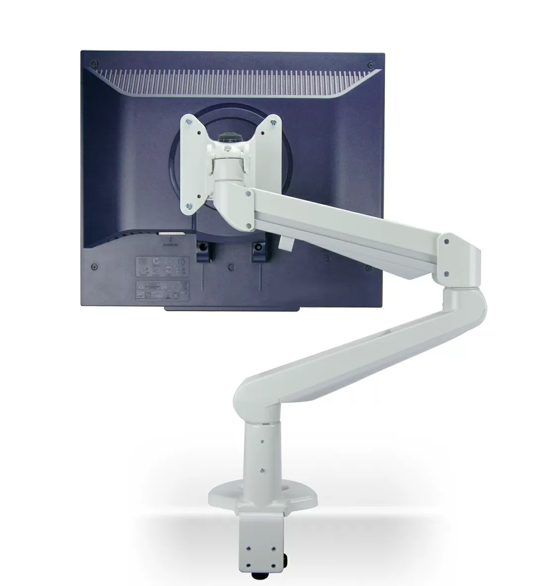 Monitor Arm CPA11W in white for 1 Monitor Compelemt