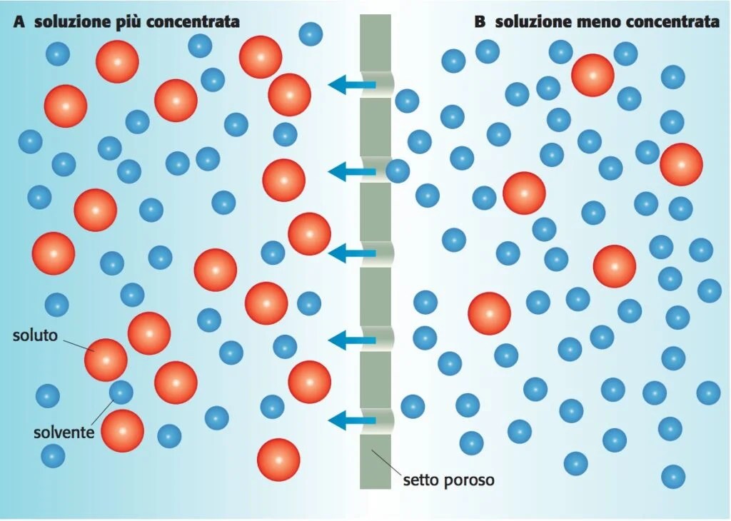 In cosa consiste l'osmosi inversa dell'acqua potabile