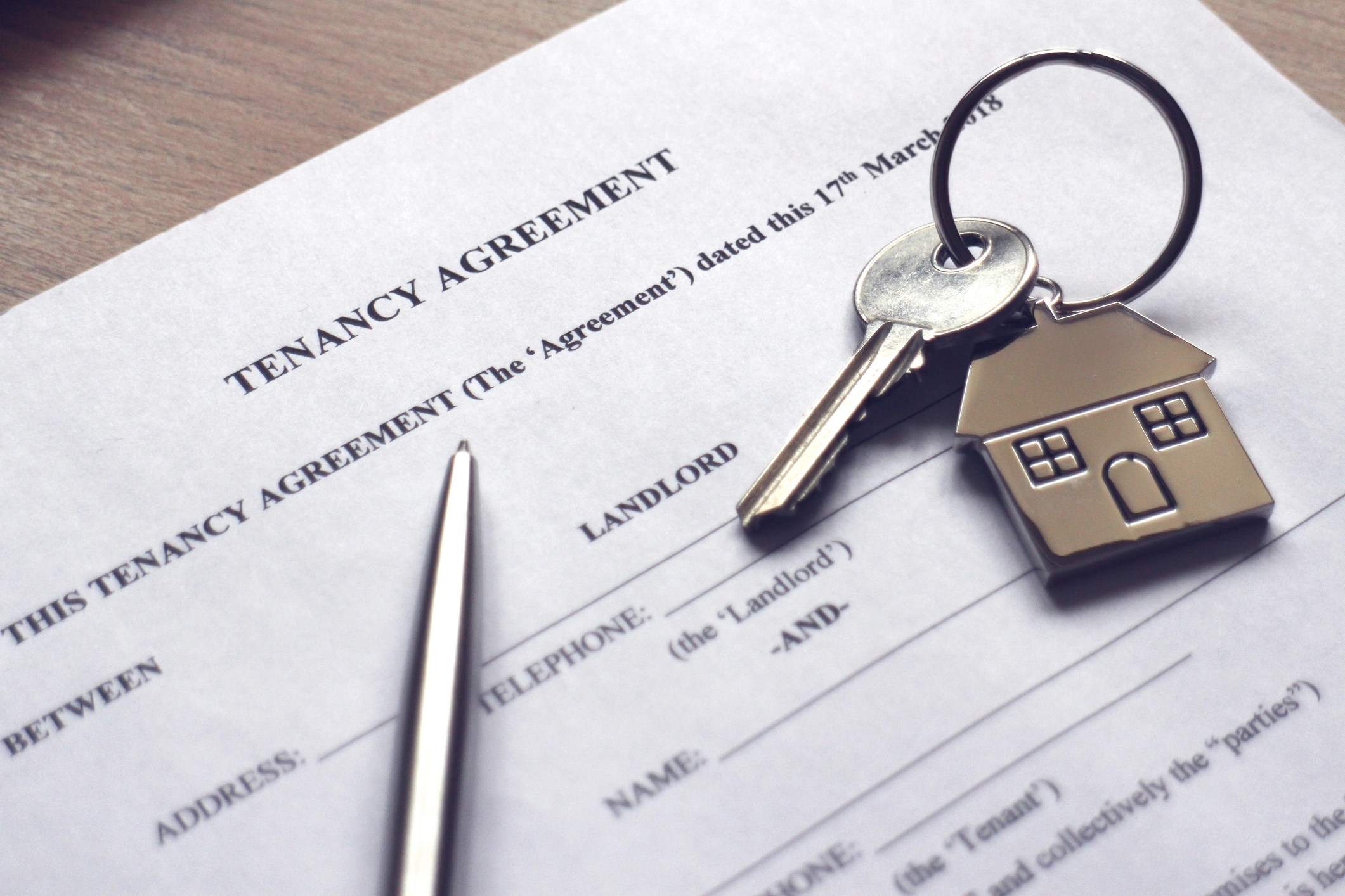 What does joint tenancy with several liability mean?