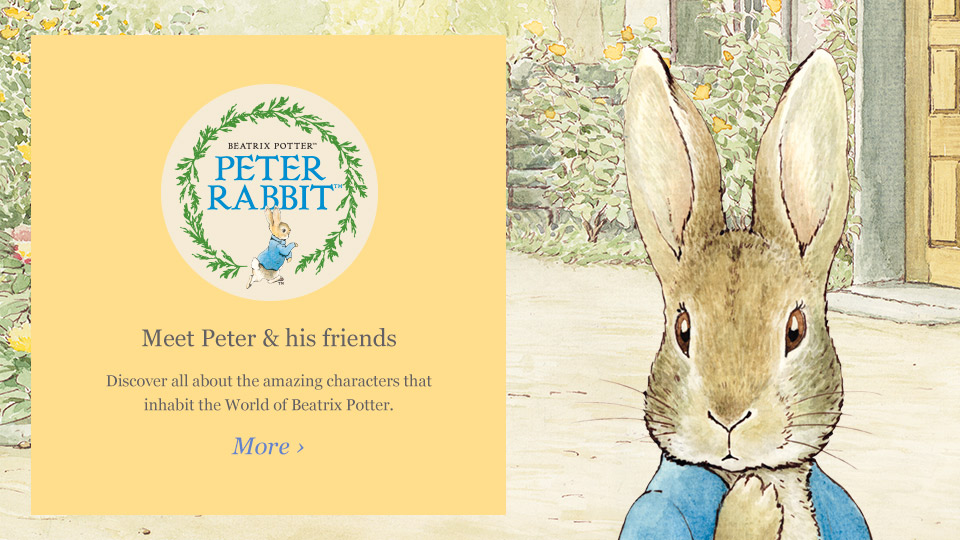 The Peter Rabbit Official Website Complete Control