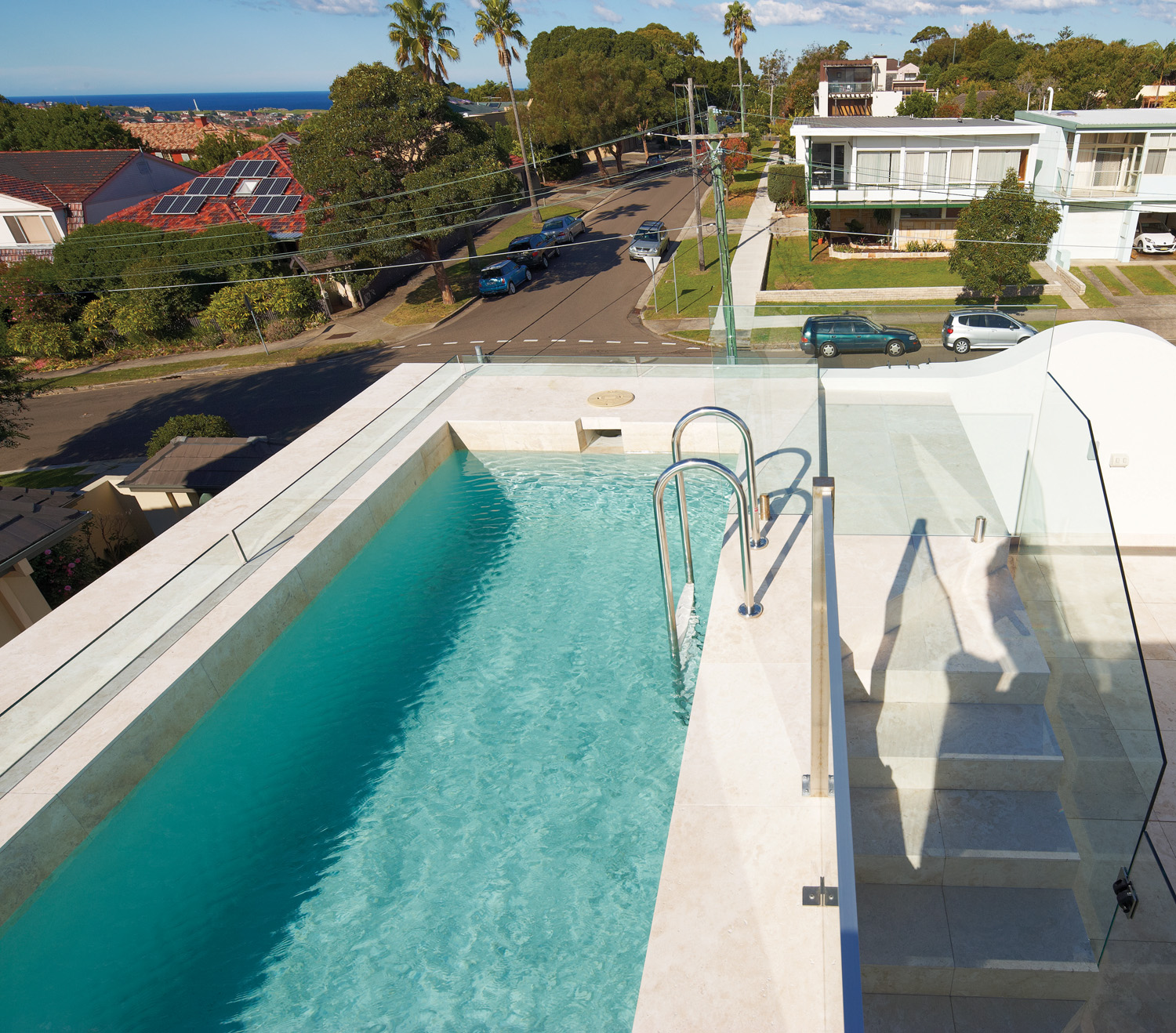 Rooftop lap pool with spectacular views Completehome