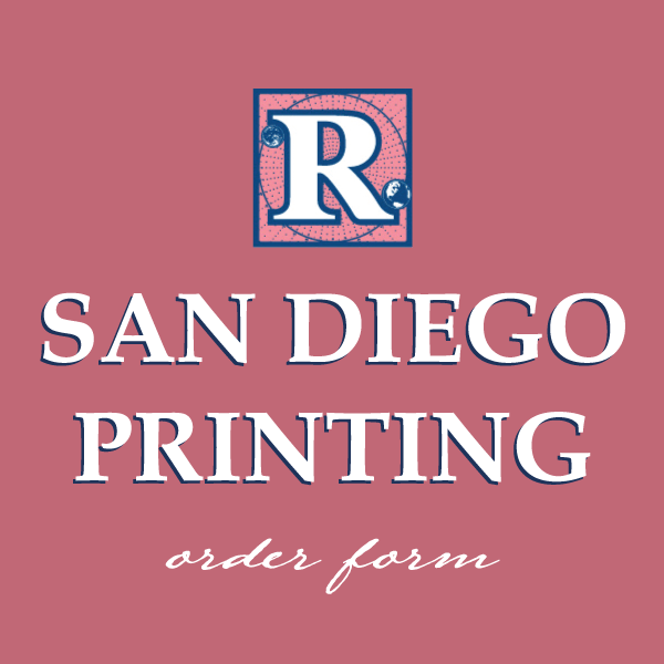 Raymond San Diego Printing Order Form Complete Office