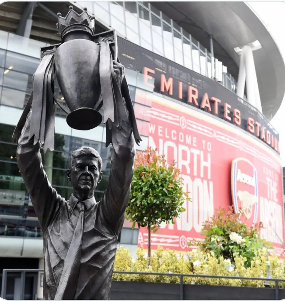 Arsenal Unveil Wenger Statue Outside Emirates Stadium Complete Sports