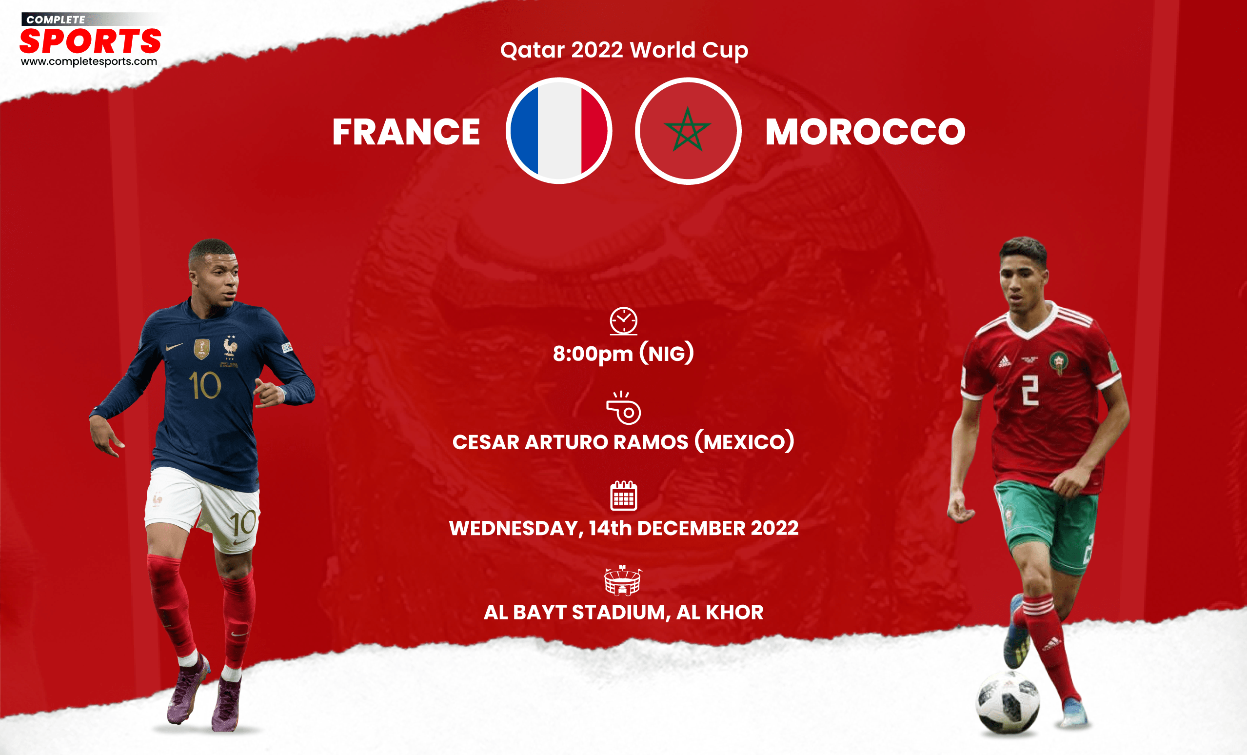 France Vs Morocco Live Blogging 2022 World Cup; Semifinal