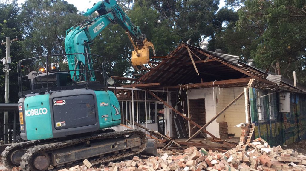 Demolition Complete Stripout