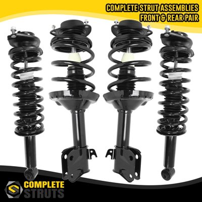 Front & Rear Complete Struts & Spring Assemblies for 2009-2013 Subaru