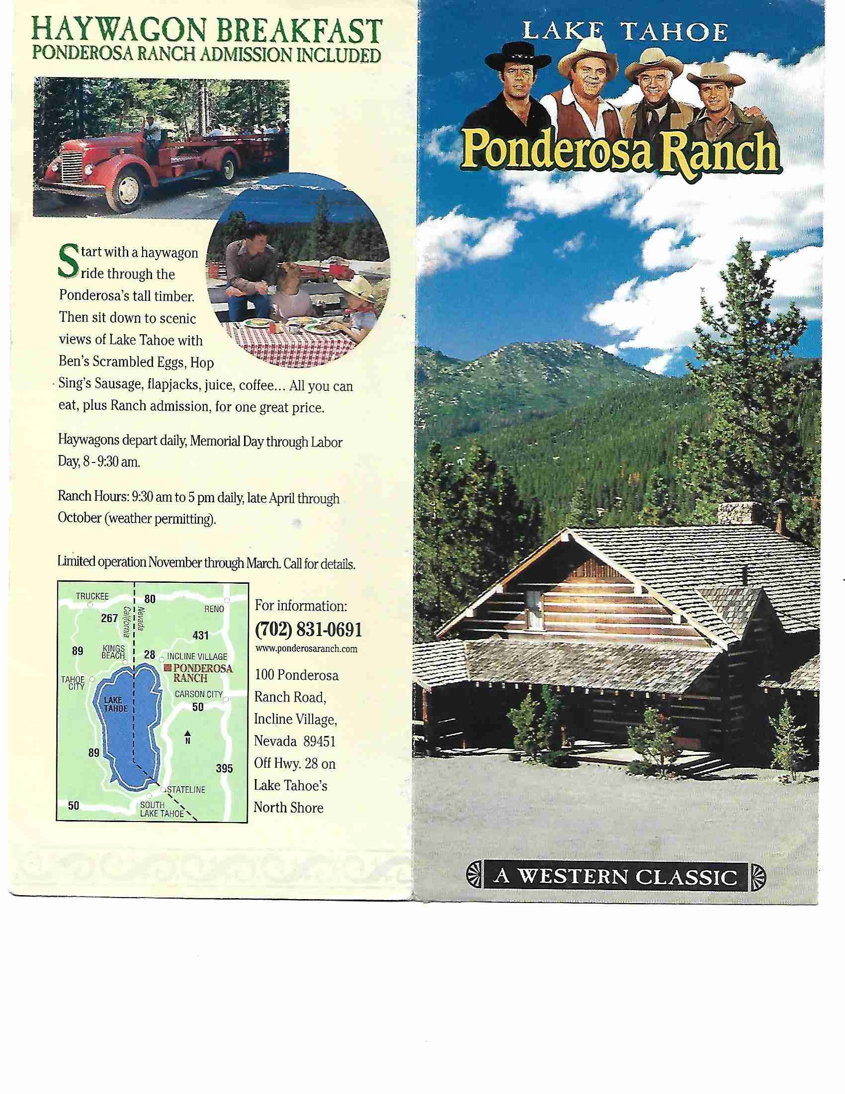 Ponderosa Ranch sold