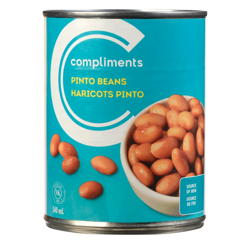 Pinto Beans 540 mL Compliments.ca