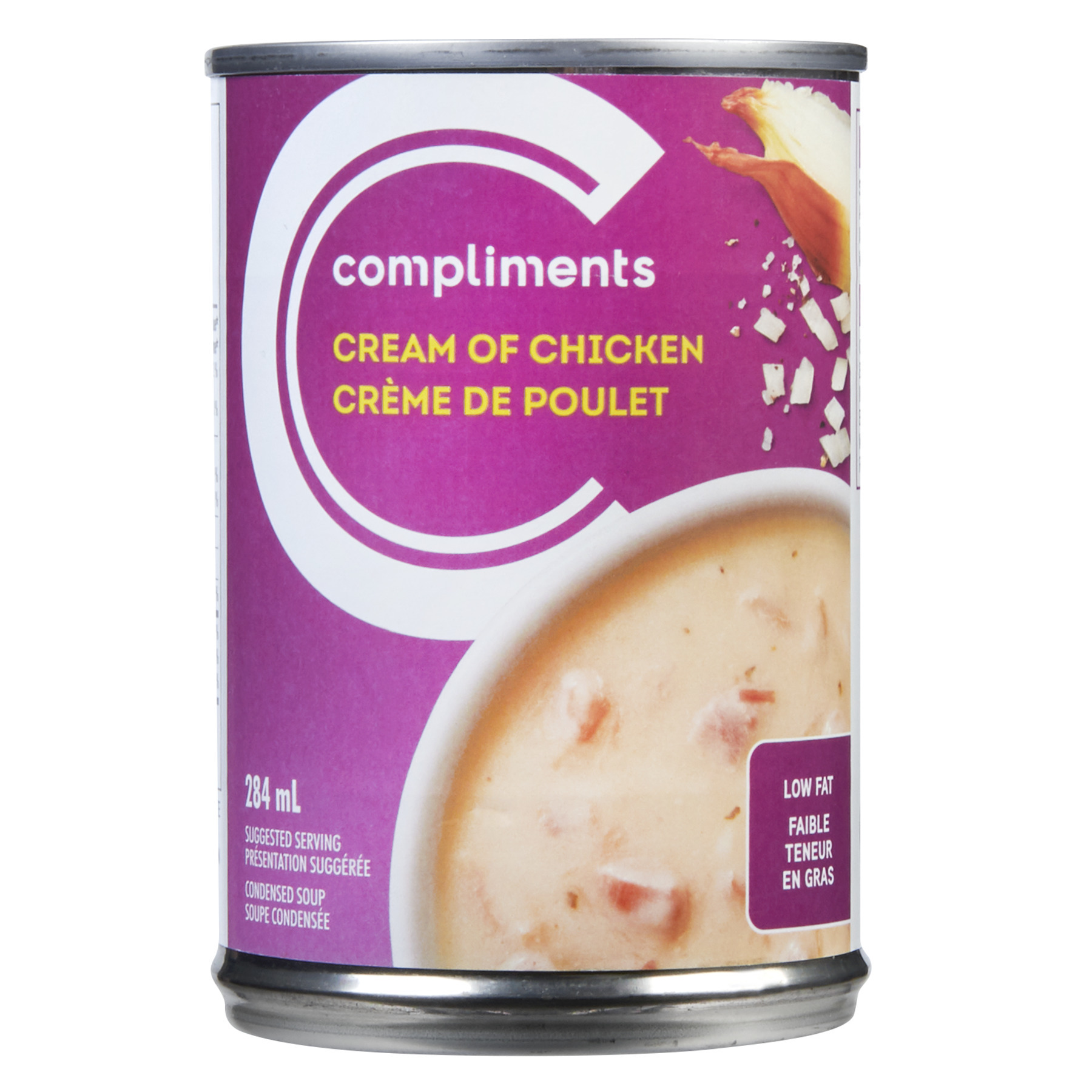 Soupe condensée, crème de poulet, 284 ml Compliments.ca