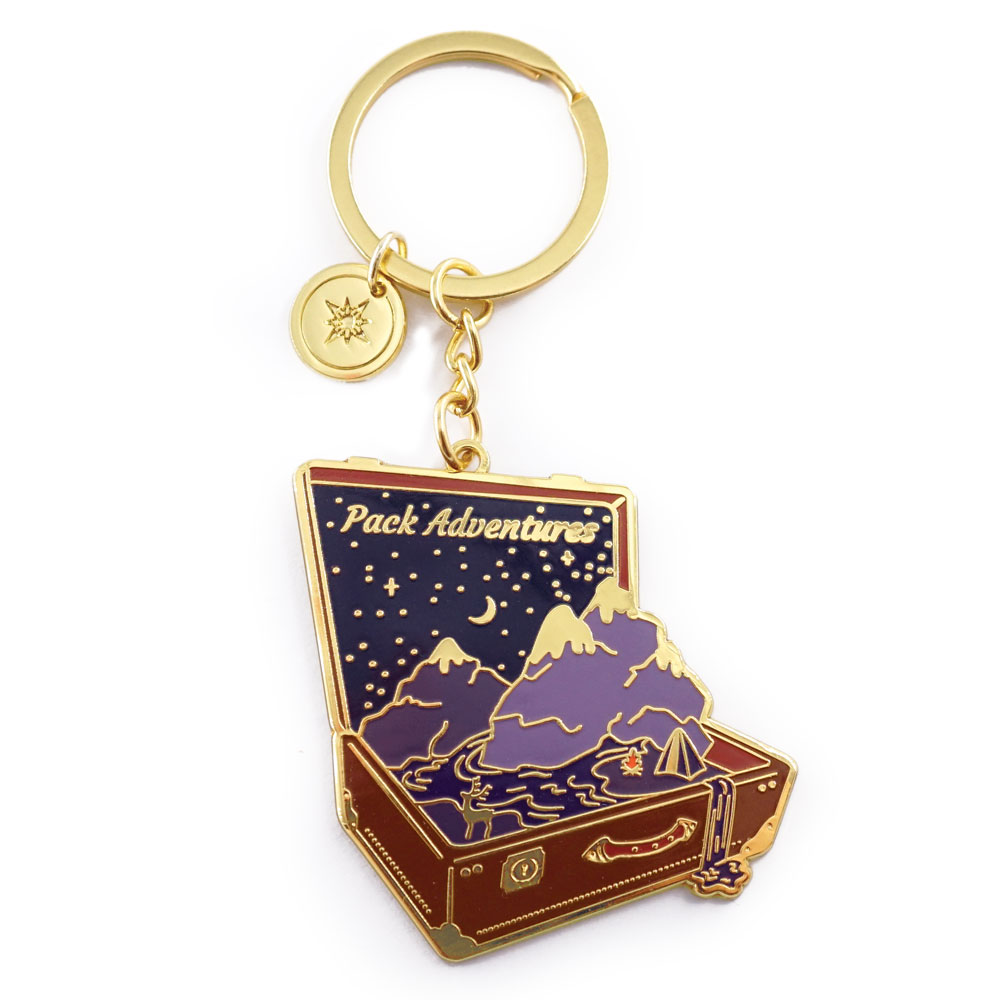 Pack Adventures Keychain Compoco