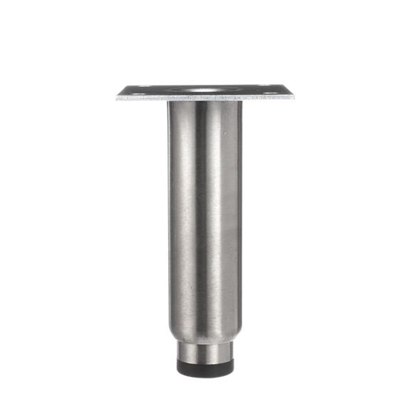 15/8" OD x 6" H Stainless Steel Heavy Duty Equipment Leg With 31/2