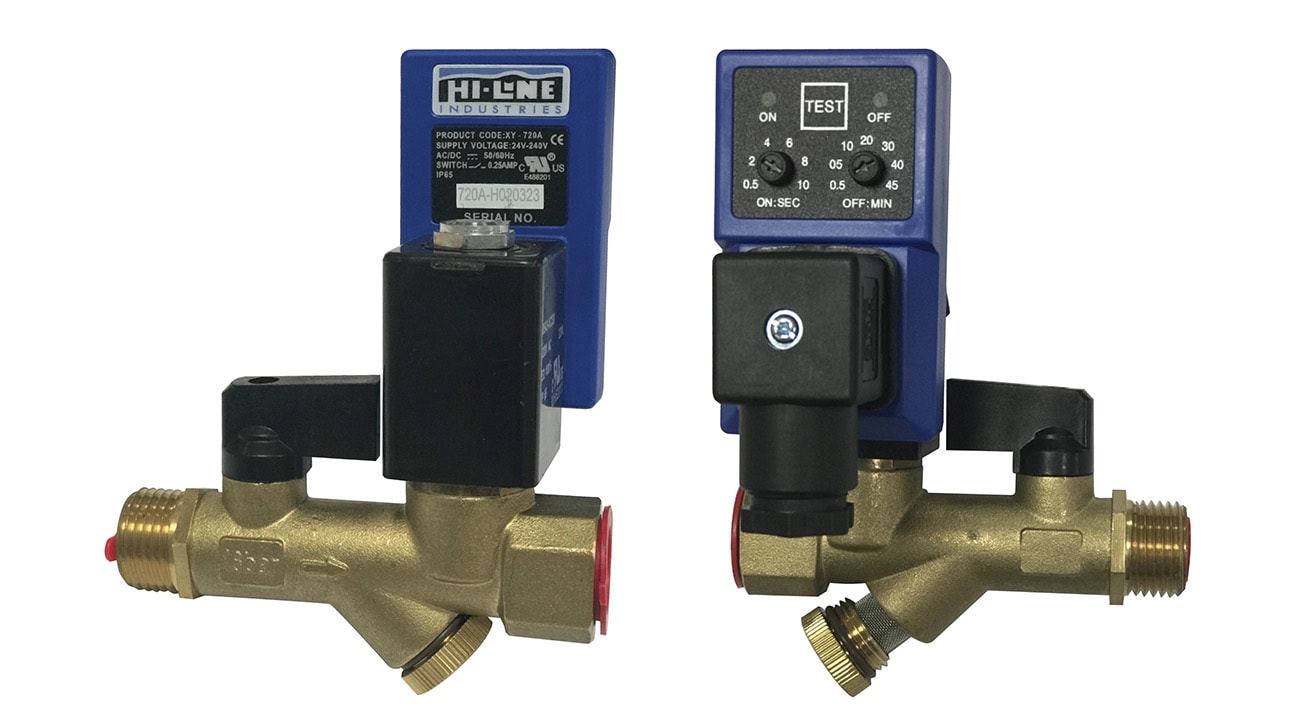 HiLine Timer Drain (With Strainer) Compressors and Washers