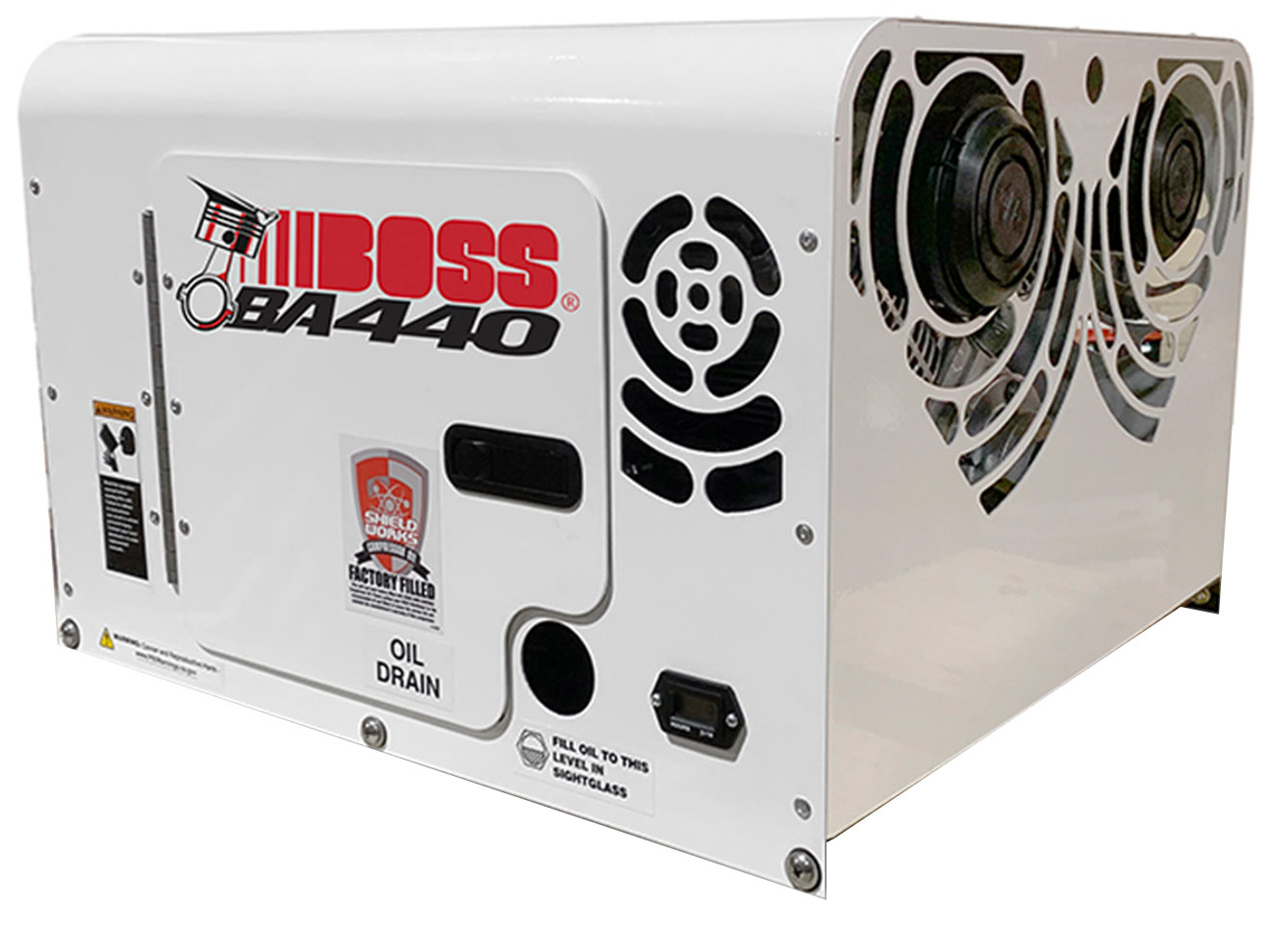 BOSS Industries BA440 Hydraulic Piston Air Compressor Hydraulic Air