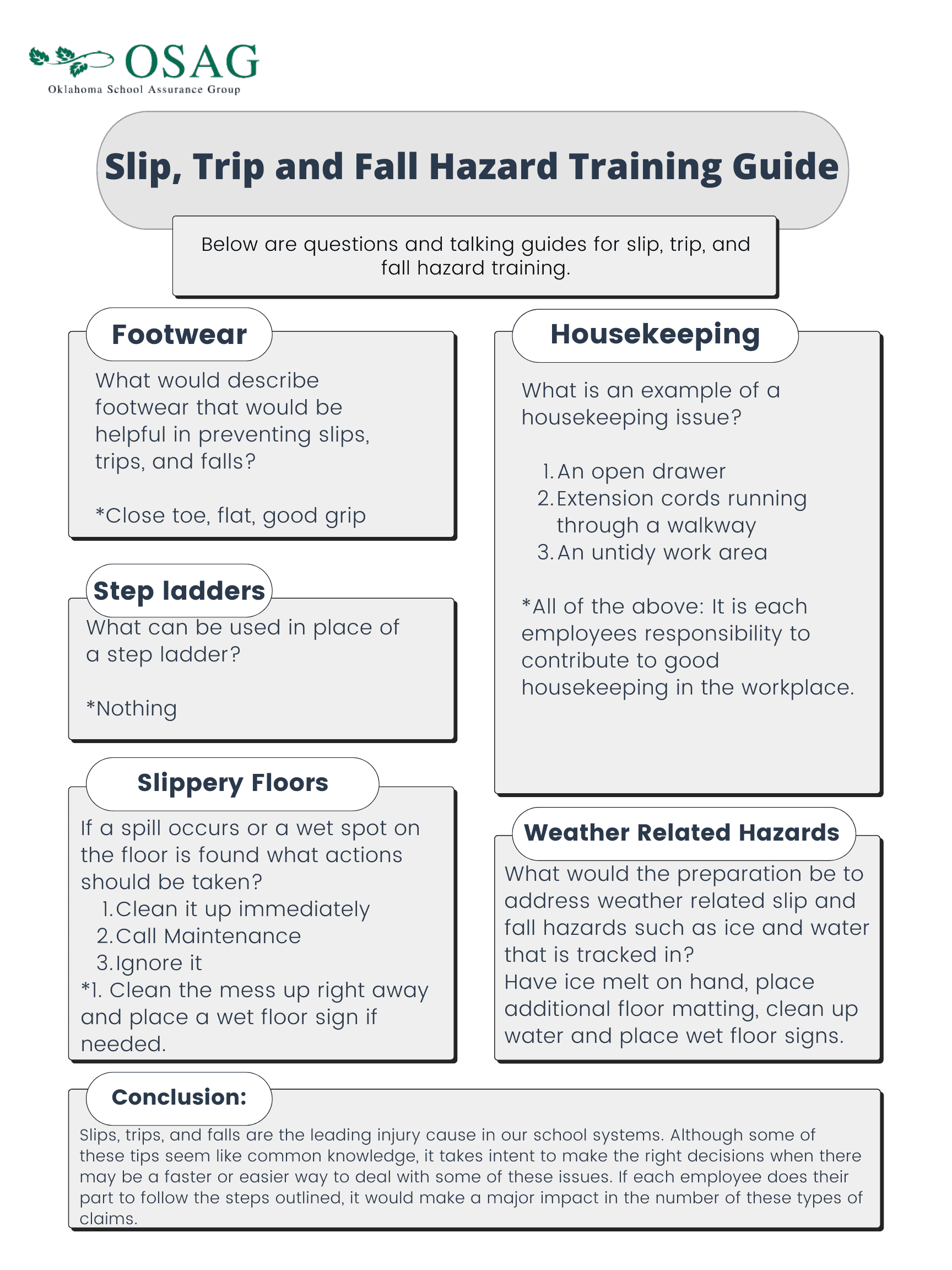 CSM CALM Safety Training Resources CompSource Mutual