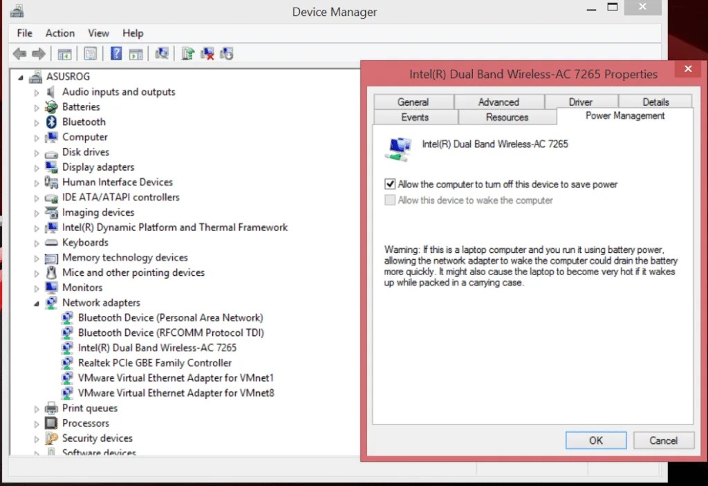 WiFi network disappears in Windows 10 after getting out of sleep or