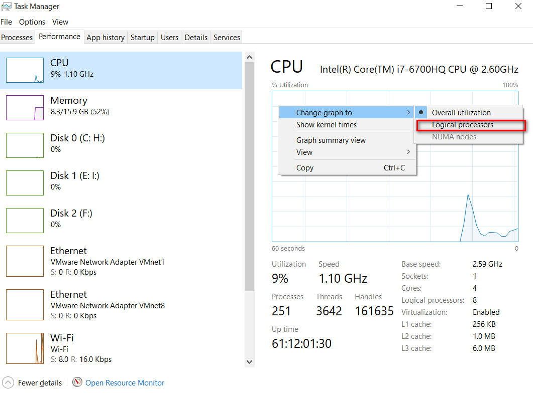 How to enable all processor cores in Windows 10