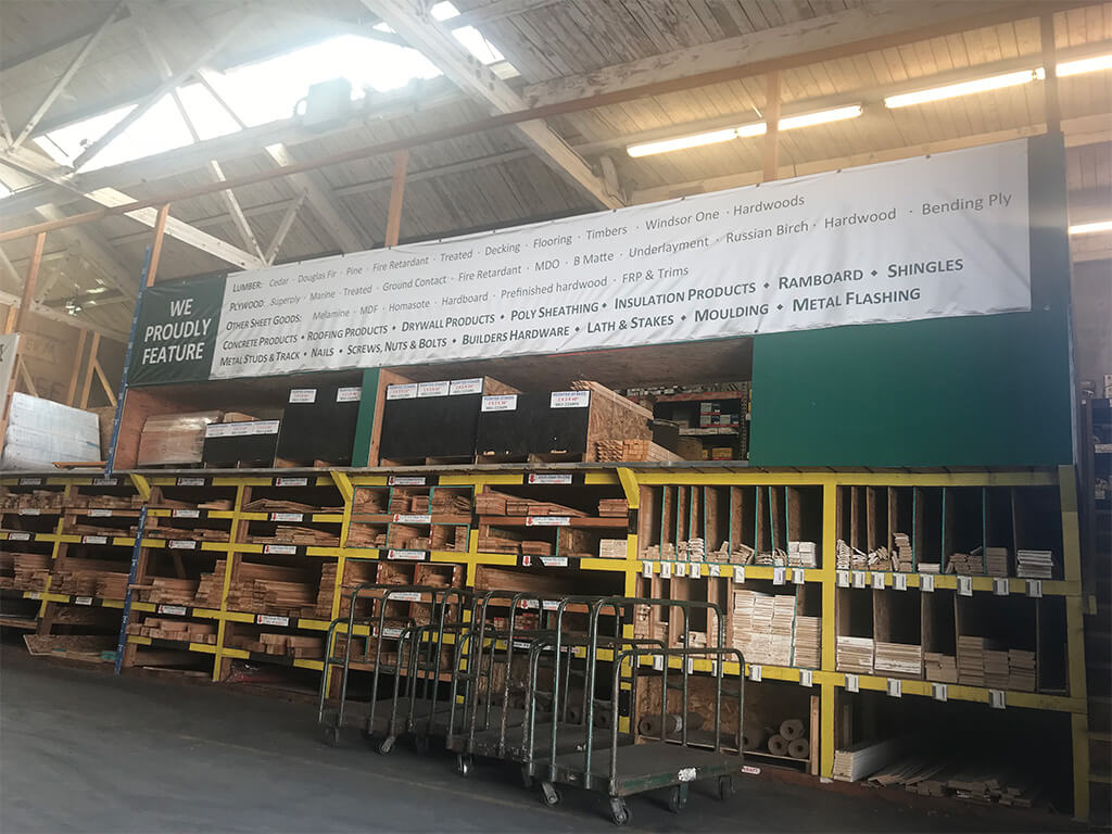 Hardwood Mouldings, Lumber, Building Materials Compton Lumber & Hardware