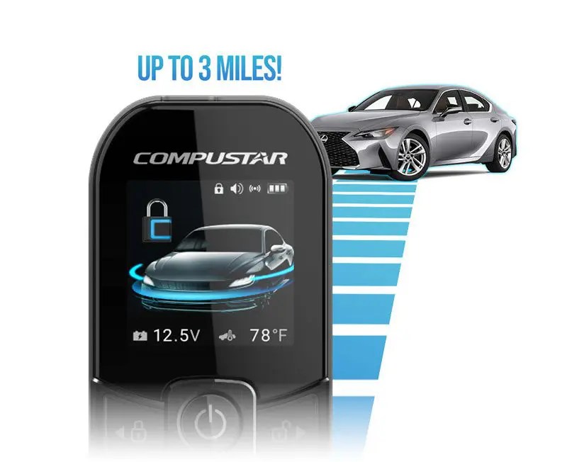 Remote Start & Security for Lexus Models 1998+ Compustar