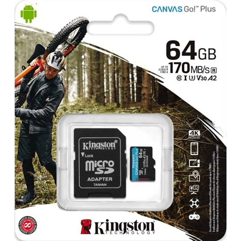 Kingston Micro SD kaarten + adapter CompuStore