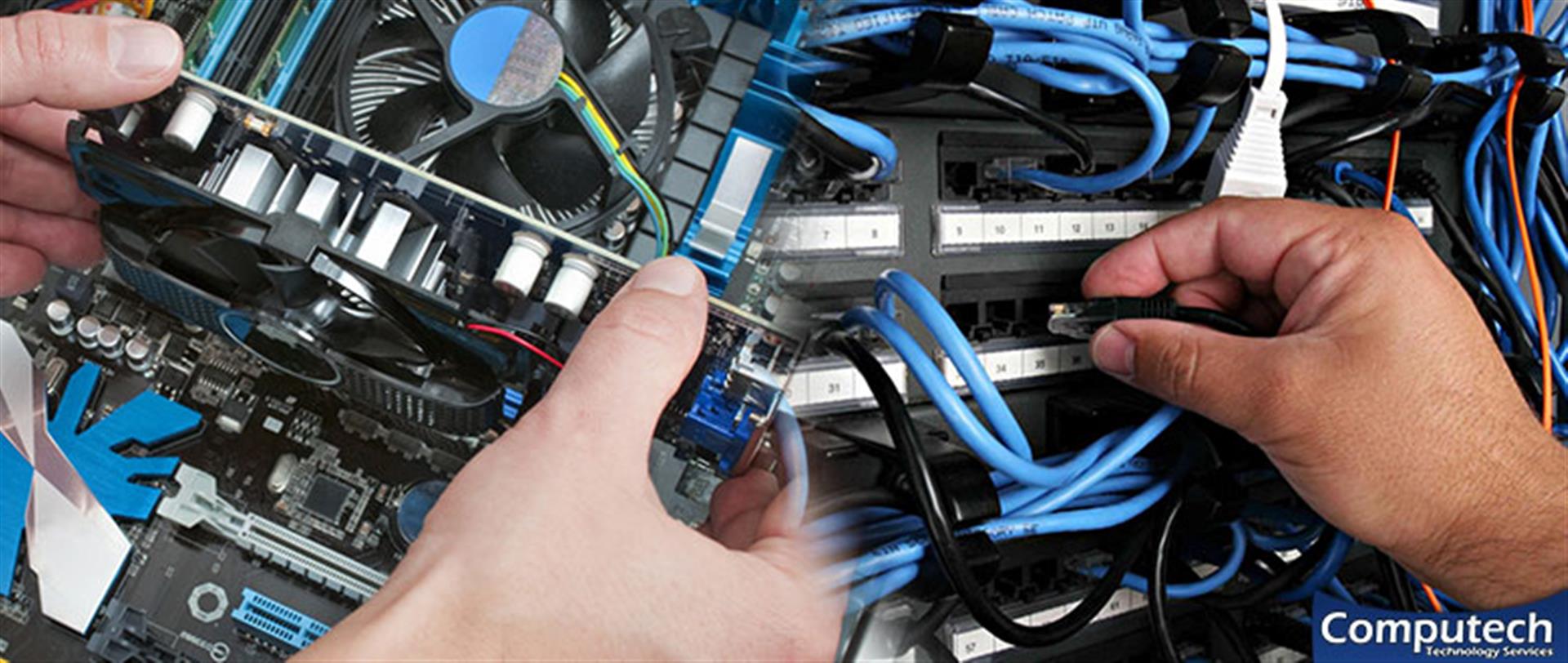 Forest Park Georgia On Site Computer PC & Printer Repair, Network, Voice & Data Cabling Solutions