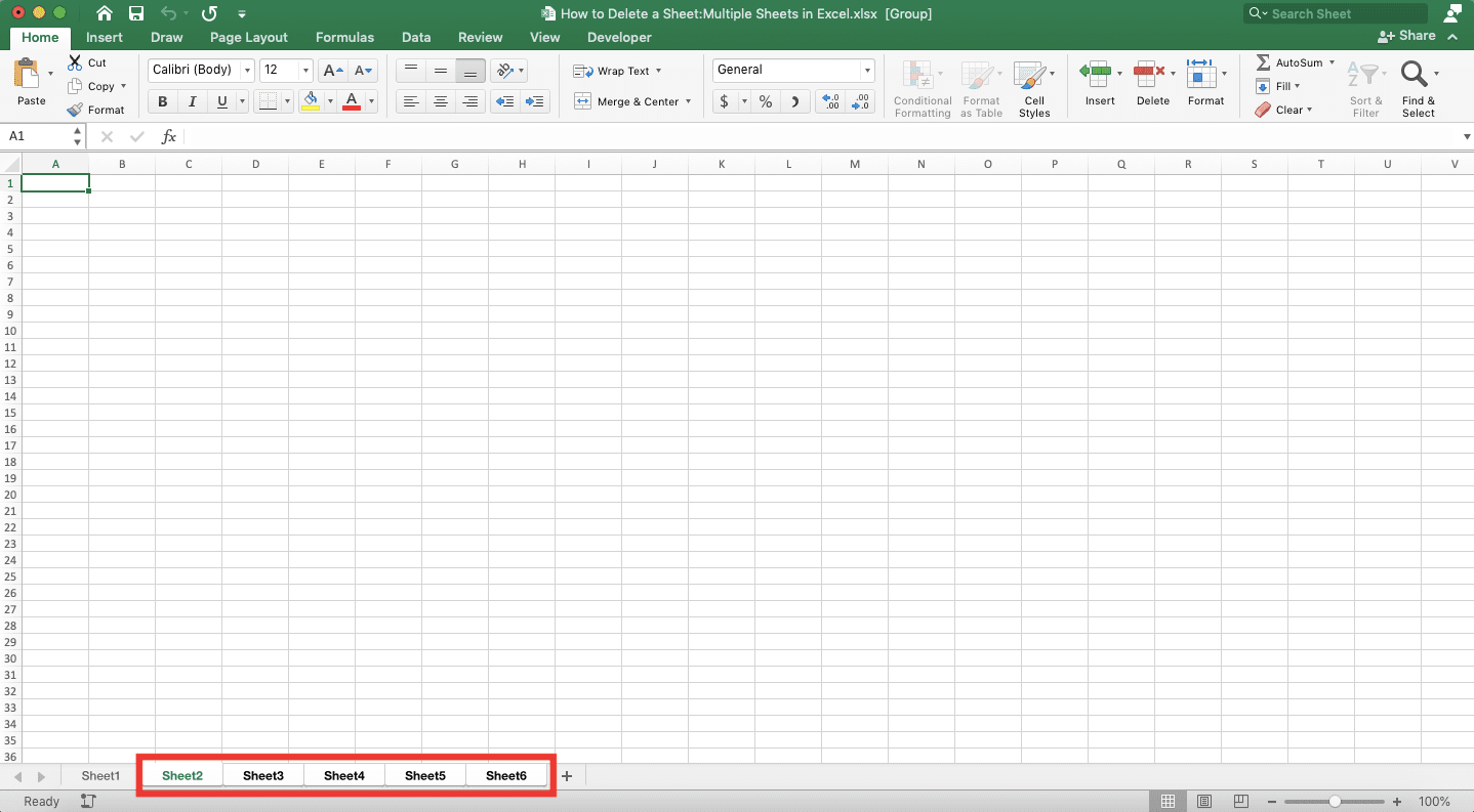 How to Delete a Sheet/Multiple Sheets in Excel Compute Expert