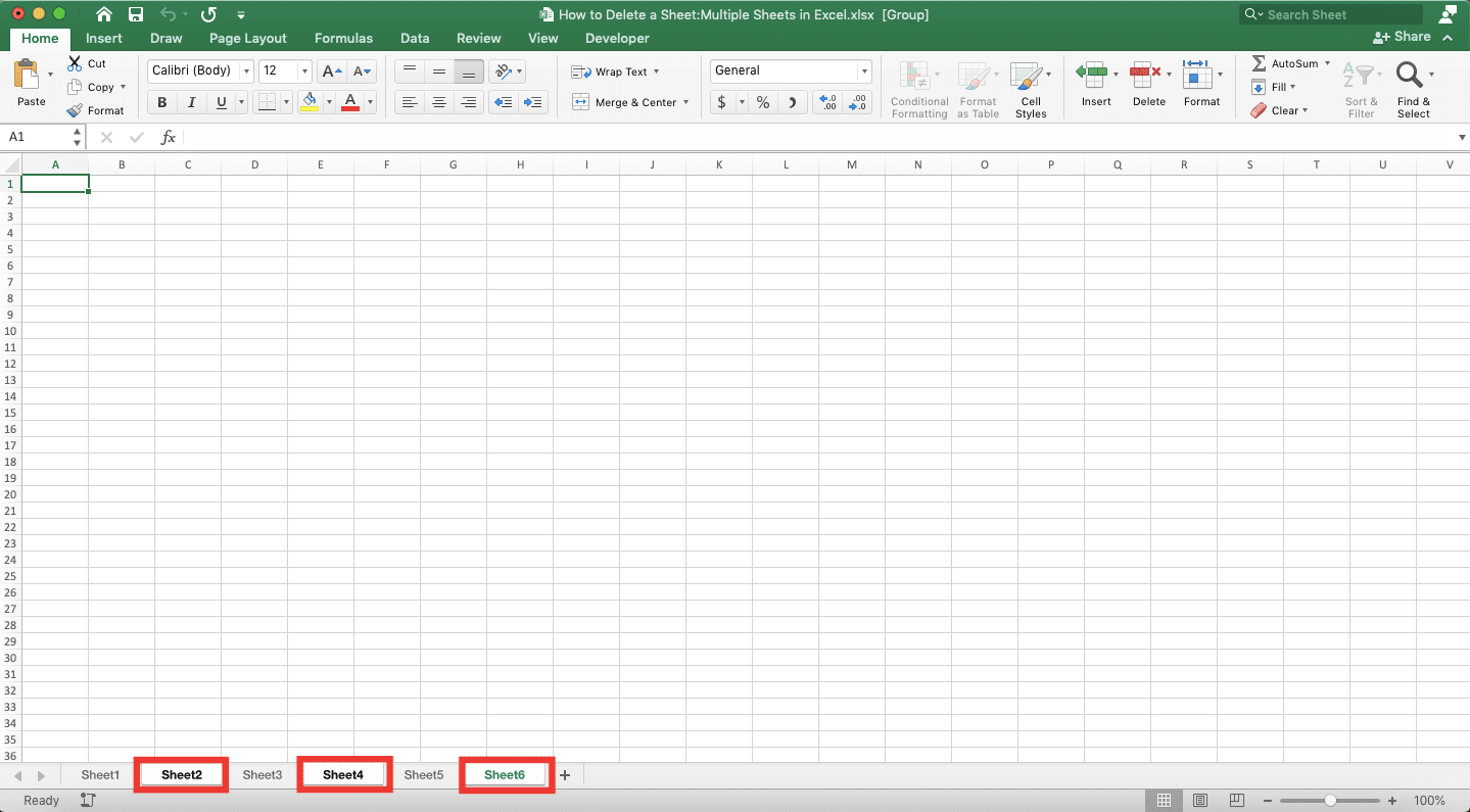 How to Delete a Sheet/Multiple Sheets in Excel Compute Expert