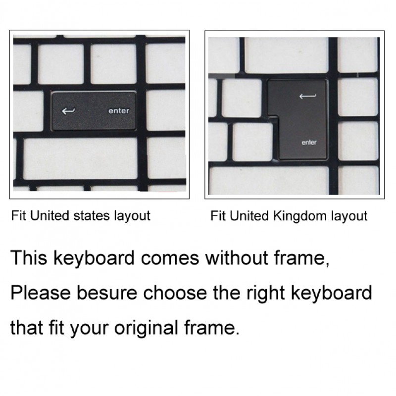 Laptop keyboard for HP Envy 13ab057na