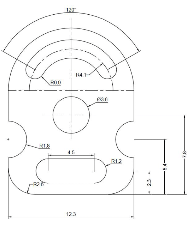 20 Days of 2D AutoCAD exercises 14