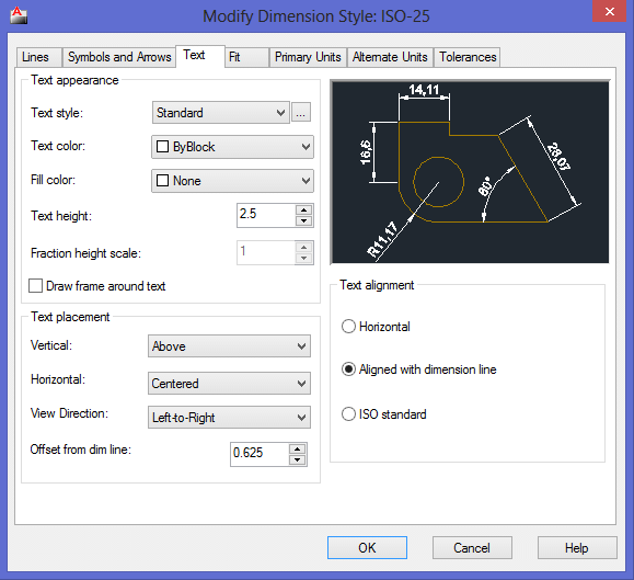 Annotation scaling in AutoCAD