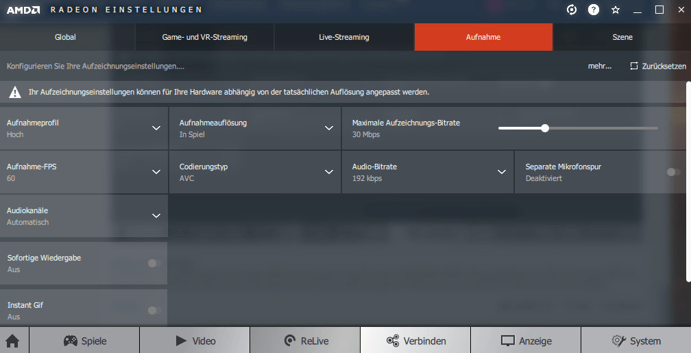 Radeon ReLive grünes Bild ComputerBase Forum